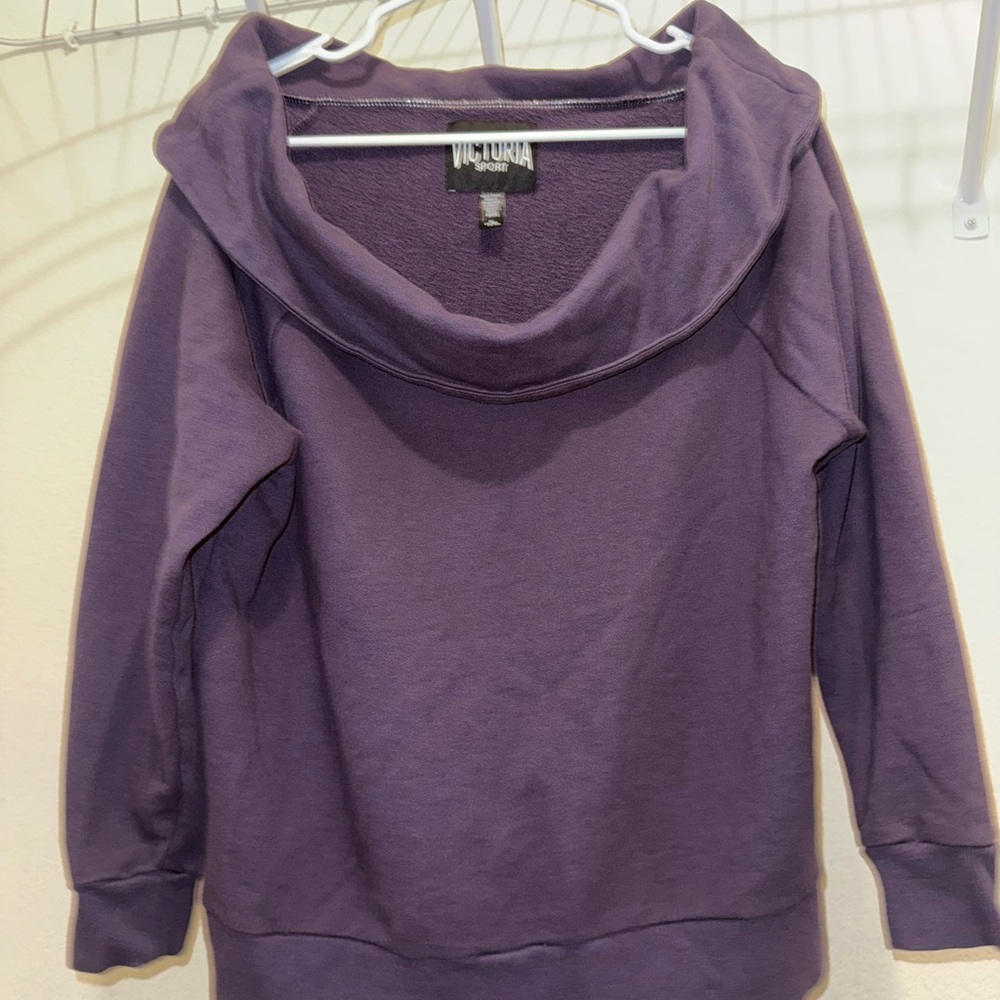 Victoria's Secret Purple Cowl Neck Sweater